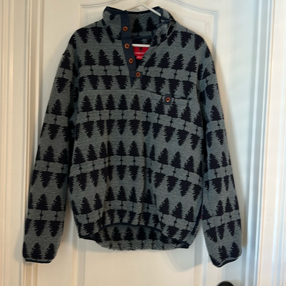 southern proper | Christmas tree pullover Small